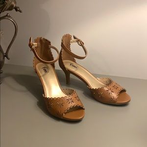 Fioni Lily Heels - Cognac